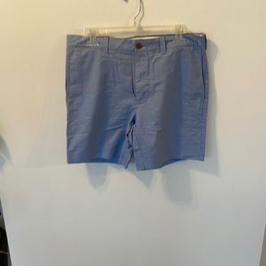 J Crew Sunwashed Oxford Shorts. 7in Inseam. EUC
